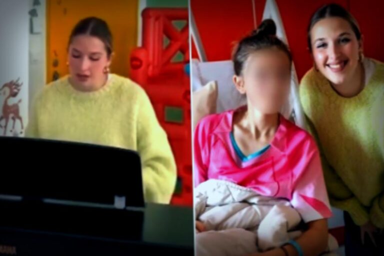 « Un moment inoubliable » : Helena fait vibrer le cœur des enfants malades avec un concert surprise
