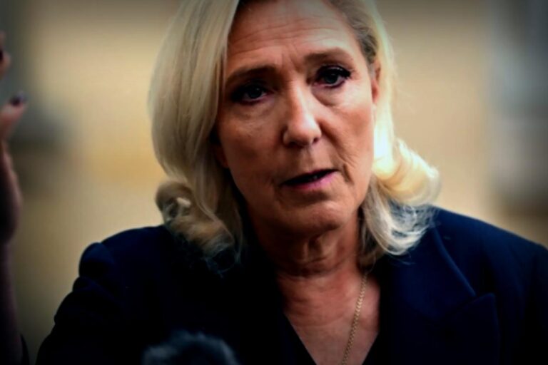 « Marine Le Pen comparée à Mylène Farmer : une polémique qui enflamme les réseaux ! »
